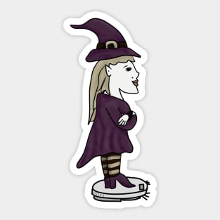 Modern witch Sticker